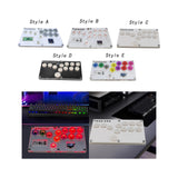 Maxbell Arcade Street Fight Game Controller Joystick Durable Multipurpose Custom RGB Style A