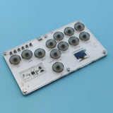 Maxbell Arcade Street Fight Game Controller Joystick Durable Multipurpose Custom RGB Style A