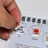 Maxbell Arcade Street Fight Game Controller Joystick Durable Multipurpose Custom RGB Style A