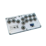 Maxbell Arcade Street Fight Game Controller Joystick Durable Multipurpose Custom RGB Style A