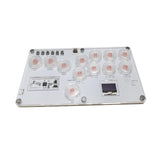 Maxbell Arcade Street Fight Game Controller Joystick Durable Multipurpose Custom RGB Style B