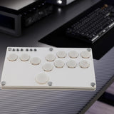 Maxbell Arcade Street Fight Game Controller Joystick Durable Multipurpose Custom RGB Style C