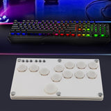 Maxbell Arcade Street Fight Game Controller Joystick Durable Multipurpose Custom RGB Style C