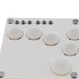 Maxbell Arcade Street Fight Game Controller Joystick Durable Multipurpose Custom RGB Style C