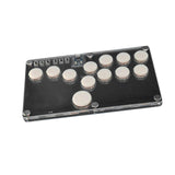 Maxbell Arcade Street Fight Game Controller Joystick Durable Multipurpose Custom RGB Style D