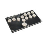 Maxbell Arcade Street Fight Game Controller Joystick Durable Multipurpose Custom RGB Style D