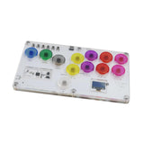 Maxbell Arcade Street Fight Game Controller Joystick Durable Multipurpose Custom RGB Style E