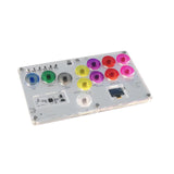 Maxbell Arcade Street Fight Game Controller Joystick Durable Multipurpose Custom RGB Style E