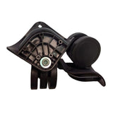 Maxbell 2x Travel Suitcase Wheels Trolley Casters Black Durable Travel Luggage Wheel