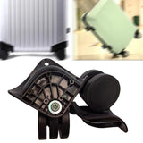 Maxbell 2x Travel Suitcase Wheels Trolley Casters Black Durable Travel Luggage Wheel