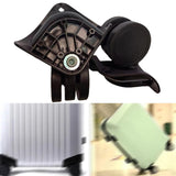 Maxbell 2x Travel Suitcase Wheels Trolley Casters Black Durable Travel Luggage Wheel