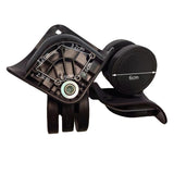 Maxbell 2x Travel Suitcase Wheels Trolley Casters Black Durable Travel Luggage Wheel