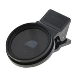 Maxbell 37mm CPL Cell Phone Camera Lens Filter Accessories Black Versatile with Clip Style A