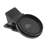 Maxbell 37mm CPL Cell Phone Camera Lens Filter Accessories Black Versatile with Clip Style A