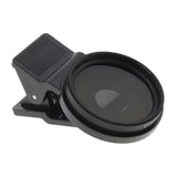 Maxbell 37mm CPL Cell Phone Camera Lens Filter Accessories Black Versatile with Clip Style A
