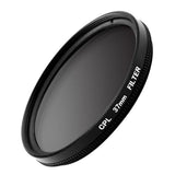 Maxbell 37mm CPL Cell Phone Camera Lens Filter Accessories Black Versatile with Clip Style B