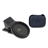 Maxbell 37mm CPL Cell Phone Camera Lens Filter Accessories Black Versatile with Clip Style B