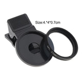 Maxbell 37mm CPL Cell Phone Camera Lens Filter Accessories Black Versatile with Clip Style B