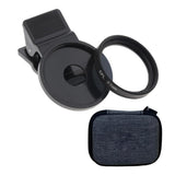 Maxbell 37mm CPL Cell Phone Camera Lens Filter Accessories Black Versatile with Clip Style B
