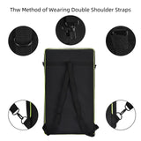 Maxbell Storage Bag Carrying Case Protective Multi Pockets DJ Gear Storage Organizer