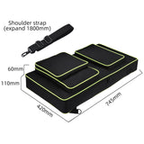 Maxbell Storage Bag Carrying Case Protective Multi Pockets DJ Gear Storage Organizer