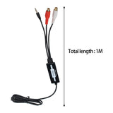 Maxbell USB Audio Capture Premium Device Adapter for Cassette Tapes to MP3 Converter