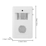 Maxbell Infrared Motion Sensor Welcome Door Bell Welcome Device for Entrance