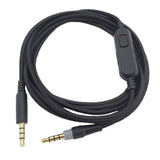 Maxbell Headphone Cable with Inline Mute & Volume Control 3.5mm for Hyperx Cloud Mix