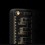 Maxbell Laptop Docking Station Multifunctional Black Docking Station for PC Computer