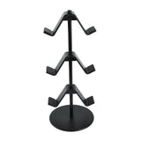 Maxbell Game Controller Holder Anti Slip Base Plastic Headphone Stand for Headphones 3 Tier Black
