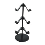 Maxbell Game Controller Holder Anti Slip Base Plastic Headphone Stand for Headphones 3 Tier Black