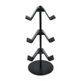 Maxbell Game Controller Holder Anti Slip Base Plastic Headphone Stand for Headphones 3 Tier Black