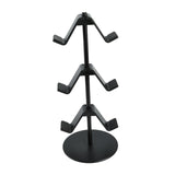 Maxbell Game Controller Holder Anti Slip Base Plastic Headphone Stand for Headphones 3 Tier Black