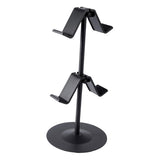 Maxbell Game Controller Holder Anti Slip Base Plastic Headphone Stand for Headphones 2 Tier Black
