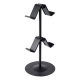 Maxbell Game Controller Holder Anti Slip Base Plastic Headphone Stand for Headphones 2 Tier Black