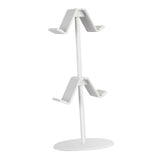 Maxbell Game Controller Holder Anti Slip Base Plastic Headphone Stand for Headphones 2 Tier White