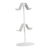 Maxbell Game Controller Holder Anti Slip Base Plastic Headphone Stand for Headphones 2 Tier White
