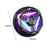 Maxbell Cell Phone Cooler Compact Mobile Phone Radiator for Smartphone Tablet Gaming black