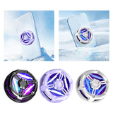 Maxbell Cell Phone Cooler Compact Mobile Phone Radiator for Smartphone Tablet Gaming black