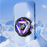 Maxbell Cell Phone Cooler Compact Mobile Phone Radiator for Smartphone Tablet Gaming black