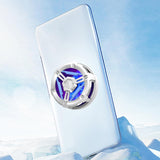 Maxbell Cell Phone Cooler Compact Mobile Phone Radiator for Smartphone Tablet Gaming white