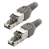Maxbell Cat7 Cat6A RJ 45 Connector for PC Hubs RJ 45 Network Ethernet Termination Plug CAT6A