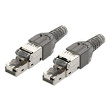 Maxbell Cat7 Cat6A RJ 45 Connector for PC Hubs RJ 45 Network Ethernet Termination Plug CAT6A