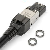 Maxbell Cat7 Cat6A RJ 45 Connector for PC Hubs RJ 45 Network Ethernet Termination Plug CAT6A