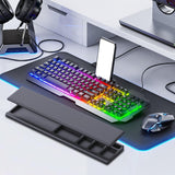 Maxbell Keyboard Wrist Rest Comfortable Ergonomic Wrist Support for Gaming Home Desk Black