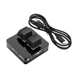 Maxbell Copy and Paste 2 Key Keyboard USB Mini Keyboard 2 Keys for Audio Programming