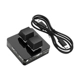 Maxbell Copy and Paste 2 Key Keyboard USB Mini Keyboard 2 Keys for Audio Programming