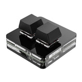Maxbell Copy and Paste 2 Key Keyboard USB Mini Keyboard 2 Keys for Audio Programming