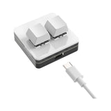 Maxbell Copy and Paste 2 Key Keyboard USB Mini Keyboard 2 Keys for Audio Programming