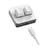 Maxbell Copy and Paste 2 Key Keyboard USB Mini Keyboard 2 Keys for Audio Programming